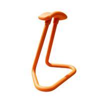 Stable Desktop Earphone Stand 3D Printing Gaming Headset Rack Headphone Storage Holder  Office Use oranžinė