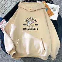 Kpop Skzoo Pasiklydę vaikiški megztiniai Mieli K-pop Moteriški Kawaii Gatvės drabužiai Harajuku Žieminiai megztiniai K Pop Graphic Crew Neck Megztinis Unisex S beige