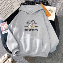 Kpop Skzoo Pasiklydę vaikiški megztiniai Mieli K-pop Moteriški Kawaii Gatvės drabužiai Harajuku Žieminiai megztiniai K Pop Graphic Crew Neck Megztinis Unisex S gray