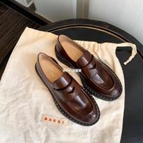 Cowhide thick-soled thick-heeled lazy loafer single shoes women's small leather shoes spring 40 gray