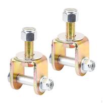 2x Shock Adapter Mount to Eyelet Conversion Mounts Assembly Part Component Equipment Replacement beige