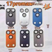 iPhone 17 Pro/Pro Max Full Coverage Metal Armor Camera Lens Film iPhone 18promax Blue