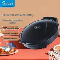 Midea MC-JHN30F Electric Double-Sided Griddle & Roti Maker 290x343x83 mm red
