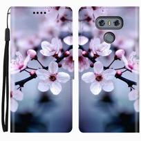 Skirta LG G6 dėklas Silikoninis Gėlių Odinis Atverčiamas Piniginės Dėklas Skirta LG G6 Telefono Dėklas Skirta LG G6 LGG6 Dangtelis Coque Fundas Korpusas LG G6