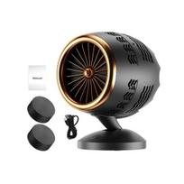 Nešiojamas gartraukis USB maitinamas 3 greičių siurbimo ventiliatorius, nuimamas filtras stalinis virtuvės ištraukimo ventiliatorius black