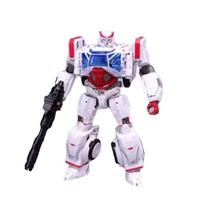 Black Mamba SW01 Deformation Toy King Kong  Amplified Alloy Ambulance SS82 Outbound Model Hand Robot New Product Spot white