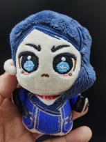 Nauja Arcane Vi Caitlyn Medvilninė Pliušinė Lėlė 10cm Anime Figūrėlė Pliušinis Žaislas Dvigubo Miesto Karo Pakabukas Dekoracija Pliušinis Žaislas Dovana Vaikams 10cm beige
