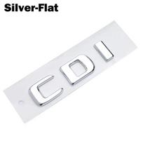 3D ABS Juodo Chromo Raidės Automobilio Bagažinei Mercedes Benz A B C E GLK CLS ML 320 220 250 280 CDI Logotipo Emblemos Lipduko Priedai white