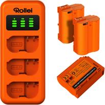charger do aparatu Rollei EN-EL15 Nikon ładowarka akumulatorów Akumulator aparatu cyfrowego USB (20080) | 20080 | 4048805200801
