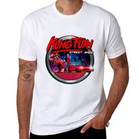 Kung Fury TShirt Cool Feeling Summer Tee Shirt 4XL gray