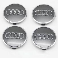 4pcs 69mm Car Wheel Center Cap Logo Hub Badge Rims Cover For Audi A1 A2 A3 A4 A5 A6 A7 A8 Q2 Q3 Q4 Q5 Q6 Q7 Q8 TT S6 Accessories
