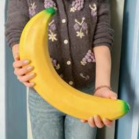 45Cm Giant Banana Squishy Toy Fake Banana Squeeze Toy Squishy Stress Relief Fidget Toy Slow Rising Desk Access For Adults Gifts