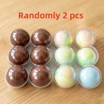 1-6Pcs New Slow Rebound Wax Skin Squishy Stress Ball Soft Squeeze Fidget Toy Quiet Sensory Stress Relief Toy For Kids Adults In stock