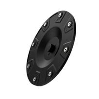 Luba 2 For AWD Vejapjovės Roboto Diskas Mammotion 173x22mm Juodo Plastiko Pakeičiamoji Peiliukė Tinka Modeliams Nuo 2025 m.