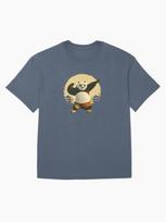 Kung Fu Panda Panda kung fu Oversized T-Shirt S tamsiai mėlyna
