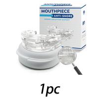 Silicone Anti-Snore Mouthpiece Bruxism Mouth Guard Improve Sleeping Aid Braces Teeth Orthodontic Snoring Night Device Stop Snore white