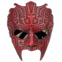Vibrant Chinese Style Qingyunzhi Mask For Halloween Costume Parties And Festivals Red Mask