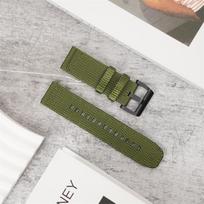 20MM 22MM Drobės dirželis Skirta Samsung Galaxy Watch 5 6 7 FE / Skirta Huawei Watch GT4 46MM / GT5 46MM išmaniajam laikrodžiui Nailoninis sportinis dirželis bre 22mm šviesiai žalios spalvos