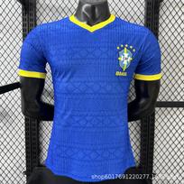 Brazilijos nacionalinės rinktinės 2026 m. Pasaulio taurės pagrindiniai/išvykos specialaus leidimo marškinėliai M blue