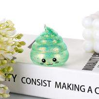 Novelty Squishy Poo Stress Sphere Squishies Toys Sparkling Playful Stretch Press Fidget Toys For Adults Fool'S Day Prank Gift beige