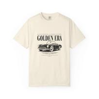 Golden Era Vintage Roadster T-T-Shirt Classic Car Graphic Tee 3XL gray