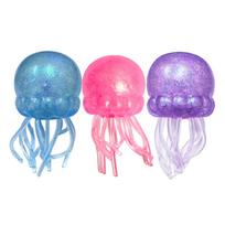 Glitter Octopus Squishy Glitter Jellyfish Squishy with Box Dumplings Sensory Squeeze Toy for Stress Relief wholesale