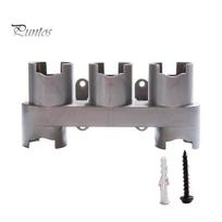 Brush Stand Storage Holder Rack Dock Station for Dyson V7 V8 V10 Vacuum Cleaner gray