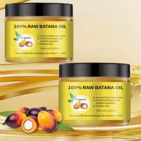 Batana Oil For Scalp And Hair Care, Palm Oil Enriched, Plant Extracts, Scalp And Hair Care Product 2pcs
