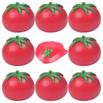 Squishy Watermelon Tomatoes Orange Stress Balls For Kids Adults Fruit Dough Balls Anxiety Relief Stretch Balls Party Favors