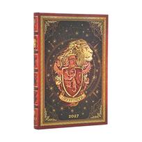Paperblanks 2027 Gryffindor Diary Mini Diary, Hardcover, DJ2240-5 beige