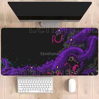 Large Snake Cartoon Mouse Pad Kawaii Carpet Pc Gaming Mousepad Nonslip Base Rubber Laptop Computer Office Accessories Desk Mat 800x400x2mm