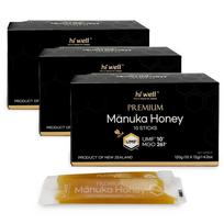 UMF10+ MGO261+ Hiwell New Zealand Manuka Honey Sticks 12g x 10 packets (1 box) 3 boxes 120g