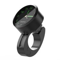 7/8  Motorcycle Handlebar Schedule Bike Hand Grip Bar Mount Aluminum Alloy Dial Clock Waterproof for Scooter Bicycle Motor ATV juoda