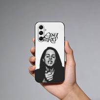 Singer L-Lana Del Rey Phone Case For Samsung Galaxy A73,A72,A71,A70,A52,A51 Others Soft Black Cover Samsung a21 white