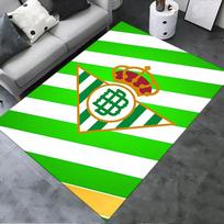 2025 New Real Betis Carpet Rug for Living Room Bedroom Home Sofa Decoration,Kids play Non-slip Floor Mat 40x60cm( 15x23in ) green