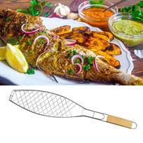 Kepsninės Barbekiu Klipas Žuvies Kepimo Krepšelis Laikiklis Barbekiu Įrankiai orange