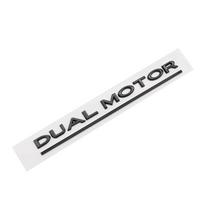 DVIGUBAS VARIKLIS Emblema Tesla Model 3 Y S X Priedams Pabrėžtos Raidės Logotipas Performance Ženklelis Kamieno Lipdukas Chromuotas 3D Lipdukas