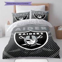 Black Raiders Pattern Bedding Home Decoration Birthday Gift ( 1 duvet cover + 2 pillowcase, without core),fan merchandise. 140x200cm