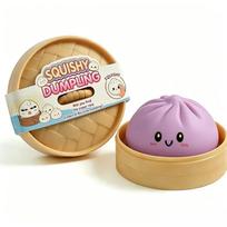 New Glitter Dumpling Glitter Dumpling Squishy With Box Dumplings Sensory Squeeze Toy For Stress Relief