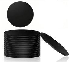 DIXSG Ntag 215 NFC Phone Available RFID Tags Stickers Adhesive Label NFC Ntag215 Self-adhesive Tag 13.56MHz ISO14443A Sticker black