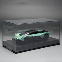 (Acrylic Box) Simulation 1:43 Genuine Martin Valkyrie Alloy Sports Car Model Ornament Toy sale