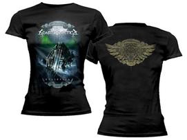 SONATA ARCTICA cd cvr 15th ANNIVERSARY ECLIPTICA Babydoll SHIRT XL New guild M black