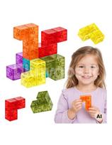 Magnetinė 3D dėlionė WOOPIE „Tetris“
