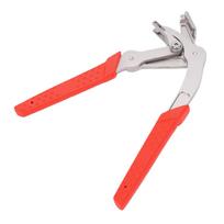 Car Clip Pliers Professional Plastic Fastener Door Panel Removal Tool Spring Loaded for Trim Clips Rivets Automotive white