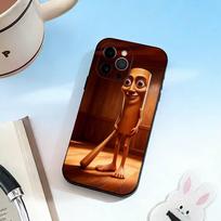 Tung Sahur Tralalero Tralala -lala  Phone Case For iPhone 17,16,15,14,13,12,11 Plus,Pro Max,XS,Soft Silicone Black Cover iPhone17