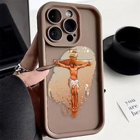 The Cross Christian Jesus Phone Case For Redmi NOTE 15 13 14 8 9 9S 10 10S 11 11S 11T 12 12S PRO PLUS TPU Case DIY Shell Cover RedmiNOTE12PRO4G gray