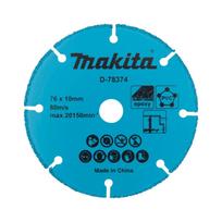 Deimantinis diskas Makita D-78374, 76 mm x 10 mm x 1.75 mm