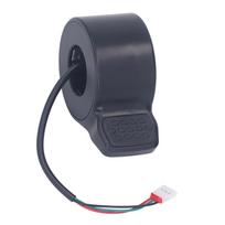Electric Scooter Throttle Raised Stripe Scooter Throttle Thumb Accelerator for Electric Scooter Accessories black