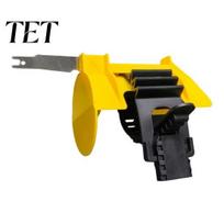 Portable Paint Shaker for Home Renovation Can Shaker, Spray Mixer Reciprocating Saws, Heavy-Duty Adjustable Strap Fits 2 -4  Handheld Stirrer geltona