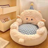 Thickened Tatami Floor Futon: Japanese-Style Seat Cushion for Bedroom, Balcony, or Living Room. Large - 50*40 cm
